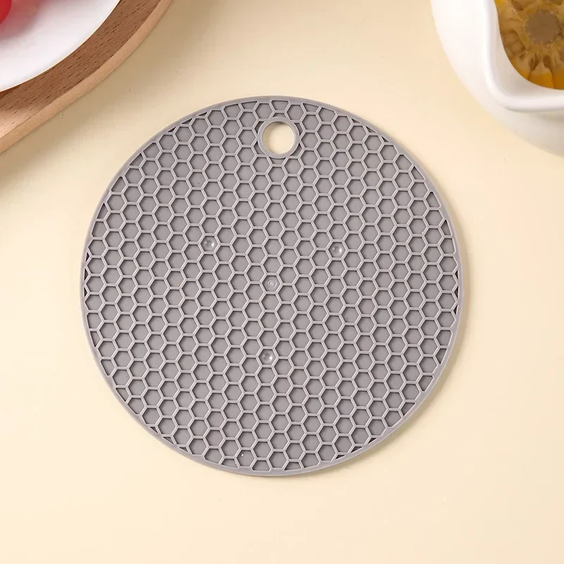 

Круглый силиконовый коврик для чашки