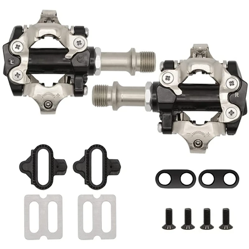 

SPD Pedals 9/16 Inch MTB Bike Clip In Pedals SPD Cleats Included Suitable For Mountain Bike Accessories