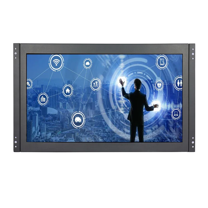 

ЖК-дисплей с разрешением 13,3 дюйма 1920x108 0 и входом VGA HDMI, встроенный динамик, промышленный монитор с открытой рамкой