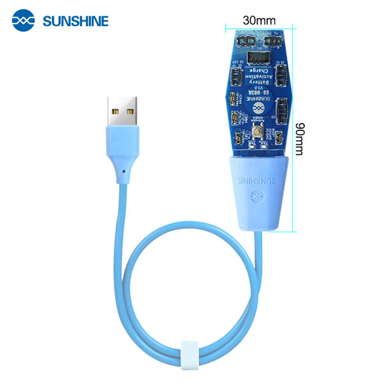 Sunshine SS-903A Battery Activation Charging Board for Phone 4s-13mini Tester Line Cable Precise Detection Overload Protection