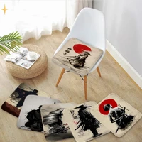 vintage japanese samurai tie rope seat cushion office dining stool pad sponge sofa mat non slip chair mat pad