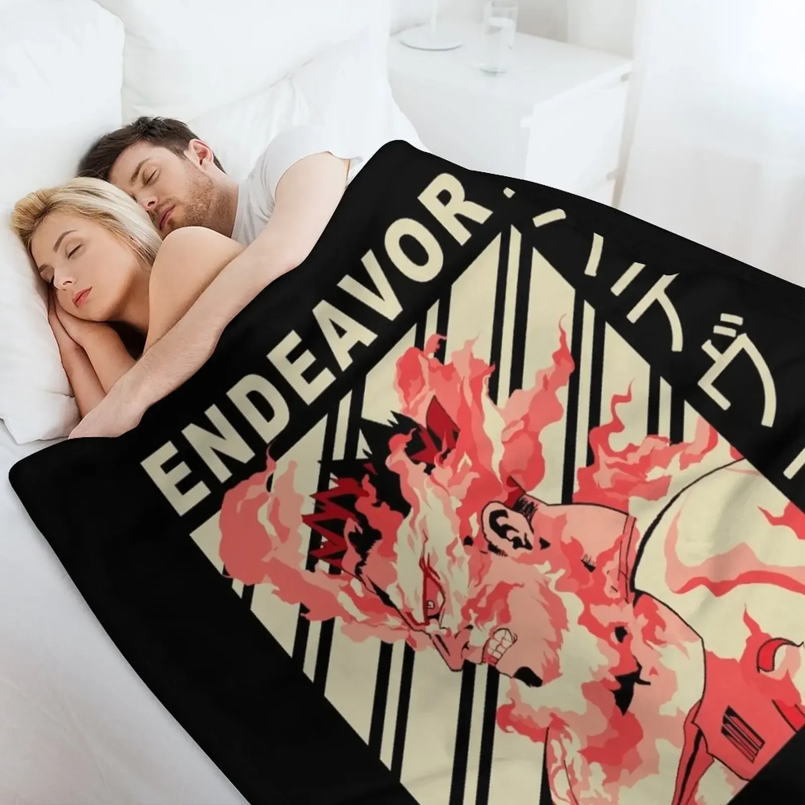 Винтажное художественное одеяло Enji Todoroki роскошные дизайнерские движущиеся