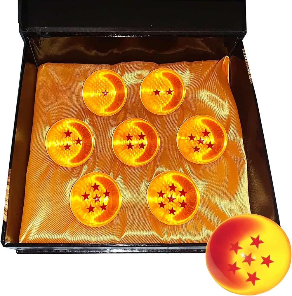 Фигурка Shenron из смолы с хрустальными шариками 3 5 см фигурка Shenlong для Хэллоуина