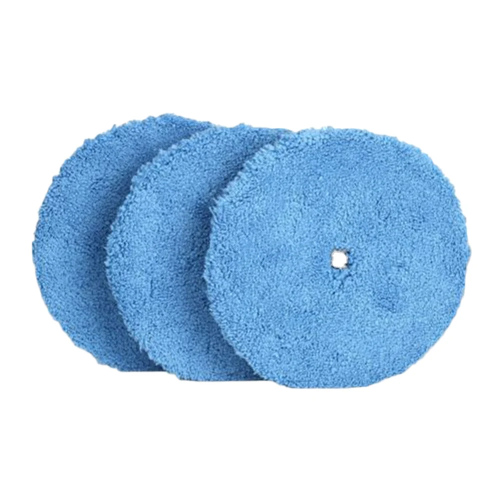 

Pads Polishing Pads Hook Loop Machine Polishing Car Detailing DA Polisher Material Microfibre Pad More Durable