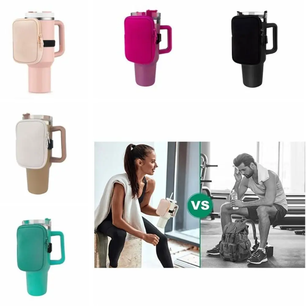 

Неопреновый чехол для бутылки с водой с регулируемым ремешком