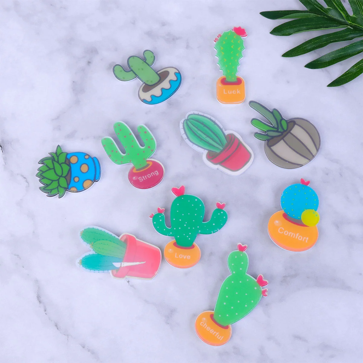 

10 pcs Fridge Magnets Creative Cartoon Refrigerator Magnet Magnetic Sticker for Shop