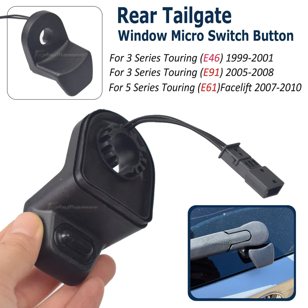 Кнопка микро-переключателя окна задней двери автомобиля для BMW E46 E91 3-Series E61 5-Series