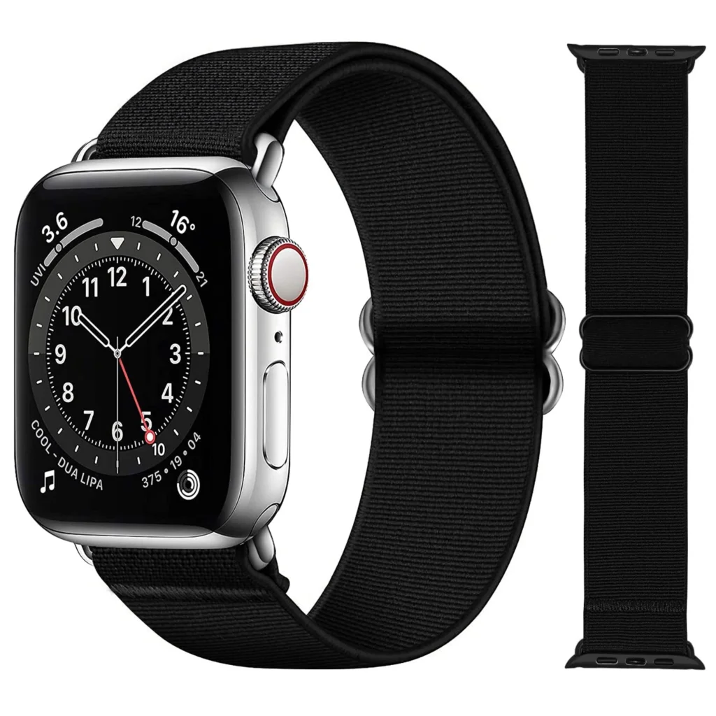 

Nylon loop Strap for Apple watch band 45mm 41mm 44mm 40mm 42mm 38mm 44 45 mm watchband correa bracelet iWatch serie 3 4 5 6 se 7