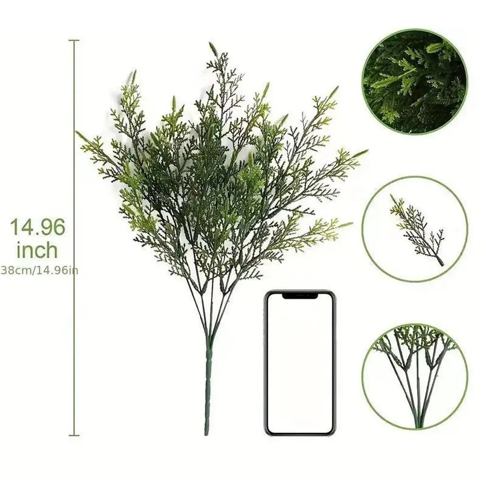 Настоящие сенсорные искусственные кедровые цветы растения устойчивые к