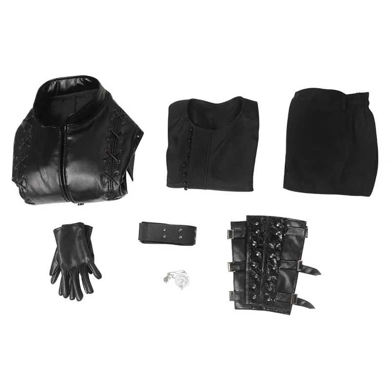 Geralt мужской костюм для косплея Ведьмака из фильма карнавальный на Хэллоуин Яркий