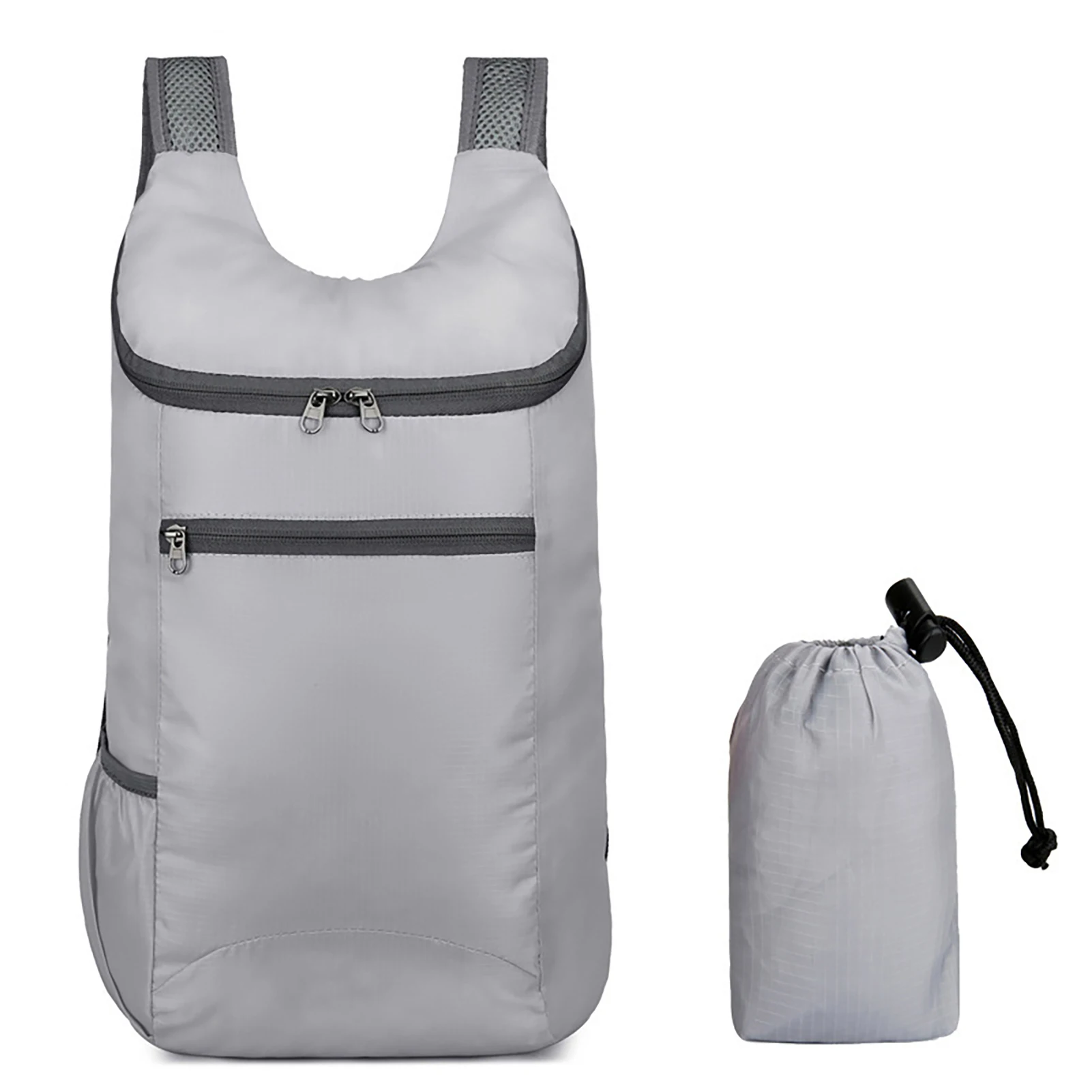 

Foldable Shoulder Bag Daypack Water Resistant Leisure Large Capacity Bags for Travel Camping Outdoor Climbing