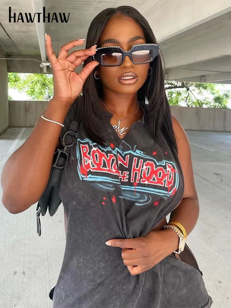 

Женская футболка с V-образным вырезом, без рукавов