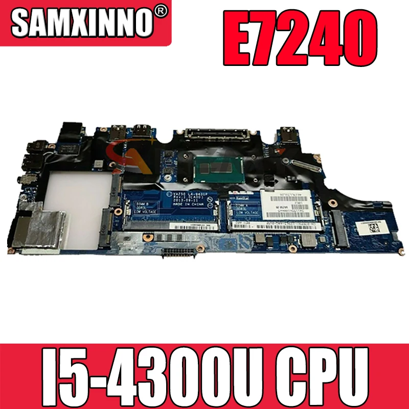 

Оригинальная материнская плата для ноутбука DELL Latitude E7240 Core I5-4300U 0K3P5K VAZ50