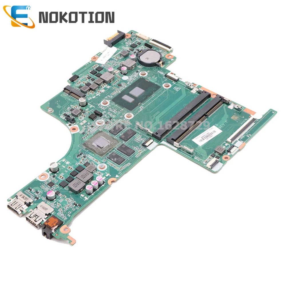 Материнская плата NOKOTION для ноутбука HP Pavilion 15T-AB100 15-AB 848007-601 848007-001 DAX1BDMB6F0 I7-6500U 940M 2 Гб