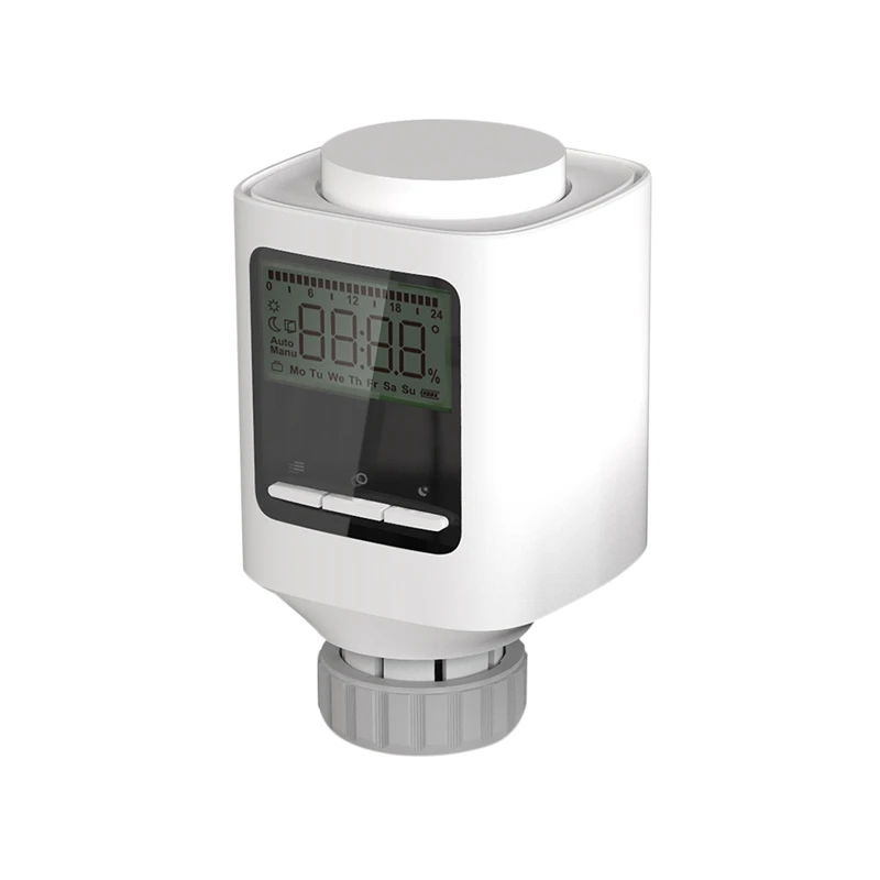 

JFBL Hot Zigbee Temperature Controller Radiator Thermostat Supports Tuyasmart Control For Voice Control Via Alexa Smart Home