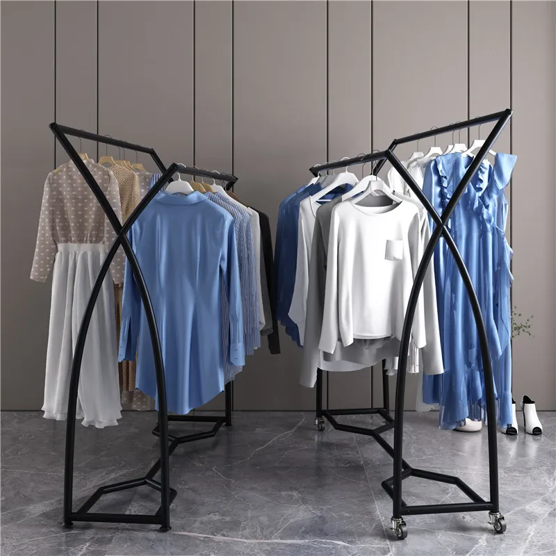 

Metal Display Coat Racks Living Room Standing Hanger Corner Shelf Clothes Rail Bedroom Wall Colgador De Ropa Hallway Decoration