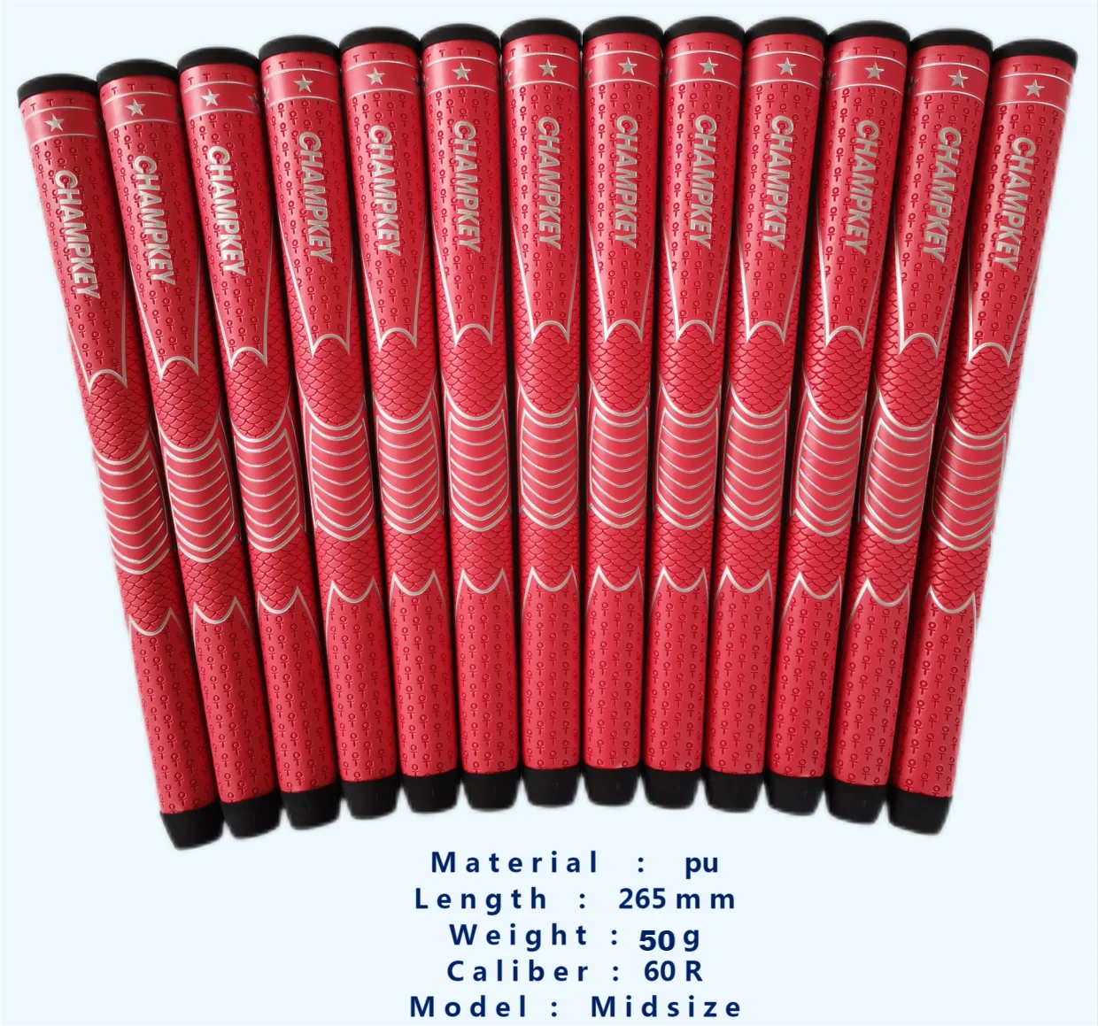 

13PCS CHAMPKEY Golf Club PU MidSize Golf Iron Handle Free Shipping