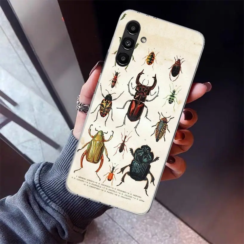 Фото Чехол для телефона Bugs Bees Scientific Decomposition для Samsung Galaxy A17 A16 A15 A14 A13 A56 A55 A54 A53 A36 A35 A34 A33 A26 A25 A24 №4