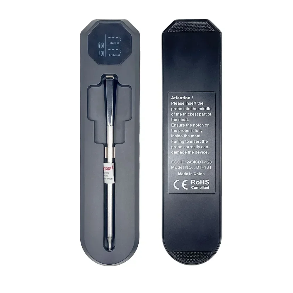 Умный беспроводной цифровой термометр для барбекю 820 футов с двойной