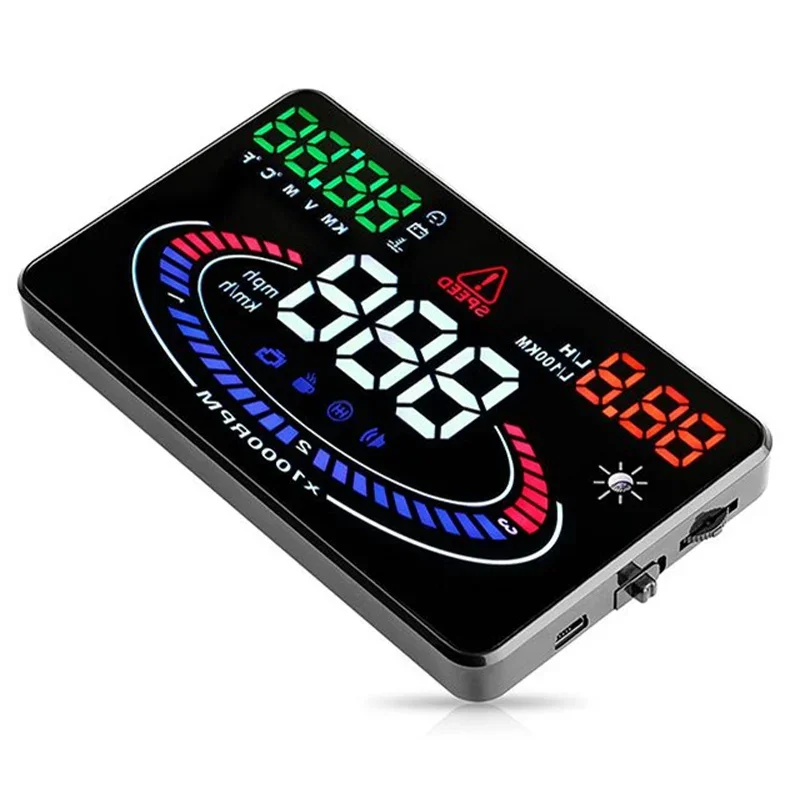 Новый 5 5-дюймовый автомобильный HUD проекционный дисплей E300 скорость оборотов в