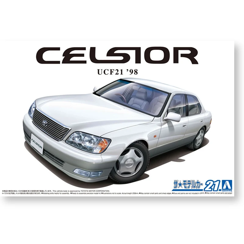 

1/24 Toyota USE21 Celsior Type C '98 06300 Adult Assembled Model