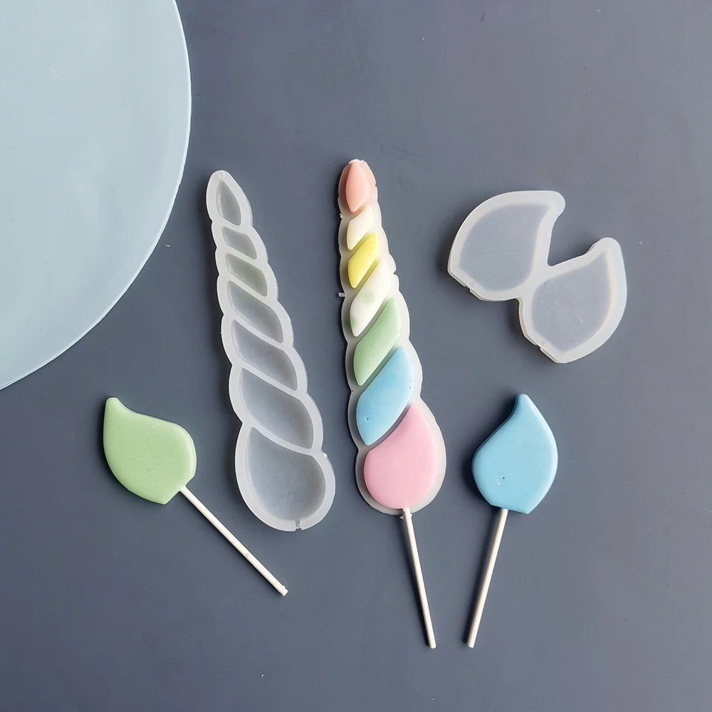 

Gourd Skewer Shaped Epoxy Resin Mould DIY Chocolate Coral Cheese Lollipop Silicone Mold Multi-purpose Cake Decoration