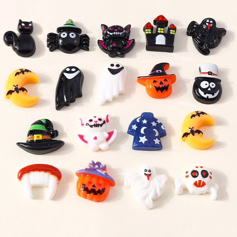 Прозрачные полимерные украшения для волос 10 шт