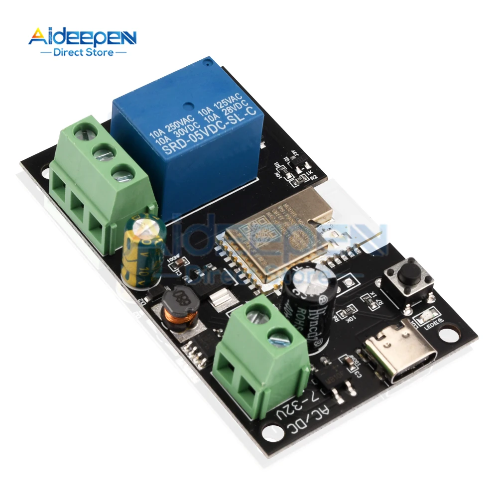 

Для приложения Mijia модуль умного релейного переключателя AC/DC 7-32 В 1/2/3/4 канала Bluetooth модуль реле времени голосовое управление и дистанционное управление