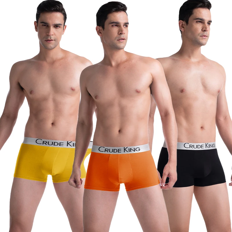 QUALIXIO 5pcs/lot Men Panties BoxerShorts Man Underwear For Men Boxers Breathable U Convex Male Underpants Mens Shorts M-4XL