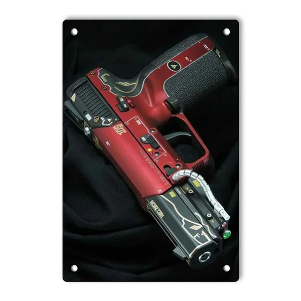 

New New Tokyo Marui No.3 Desert Eagle 50AE Black Electric Blow Back Airsoft Metal Tin Sign 20x30cm 8*12inch