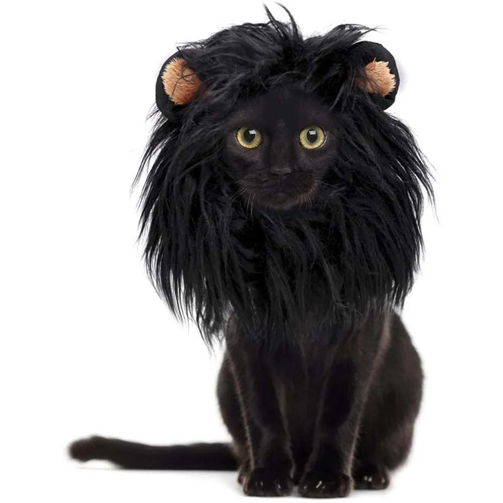 

Pet Headwear Wig Hat Dog Head Cover Cat Lion Head Cover Pet Supplies Accessories