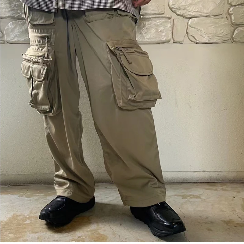 

Оригинальные японские уличные функциональные брюки Pler39 Cityboy, винтажные свободные мужские брюки-карго с несколькими карманами