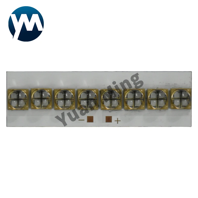 

80W 6565 Chips UV LED Module High Power 365nm 385nm 395nm 405nm Curing Print Ink Glue Resin Ultraviolet Drying Light PCB