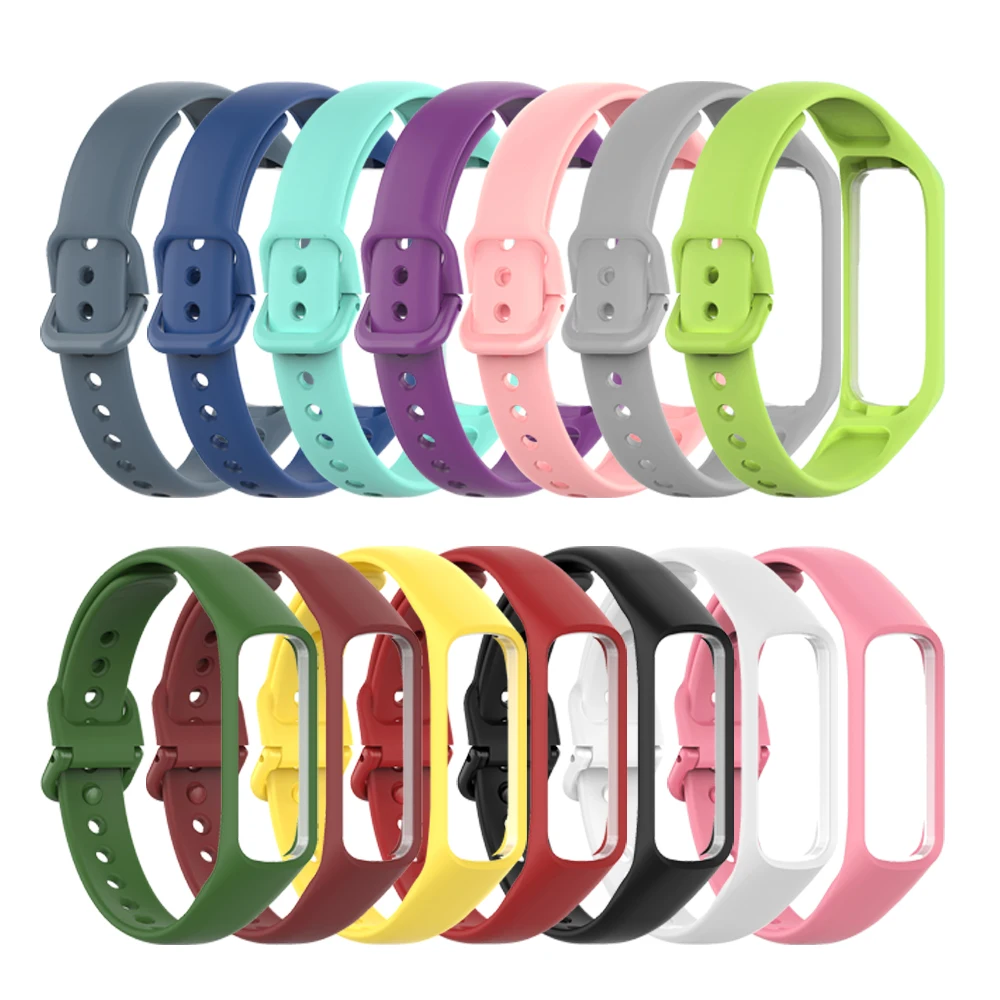 Soft Wristband Accessories Replacement Strap Watchband Silicone For Samsung Galaxy Fit 2 SM-R220