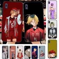 toplbpcs kozume kenma haikyuu anime phone case for samsung a51 01 50 71 21s 70 31 40 30 10 20 s e 11 91 a7 a8 2018