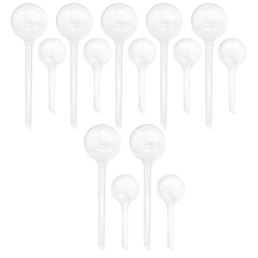 

14 Pcs Automatic Watering Globes,Clear Plant Watering Bulbs,Self-Watering Globes Plastic Balls for Garden Decoration