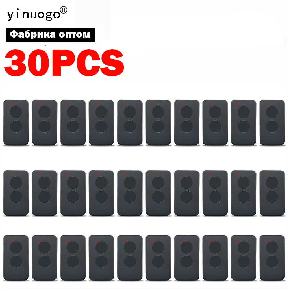 

30PCS For DOORHAN Garage Door Gate Remote Control 433MHz Dynamic Code DOORHAN TRANSMITTER 2 4 PRO Garage Door Barrier Keychain