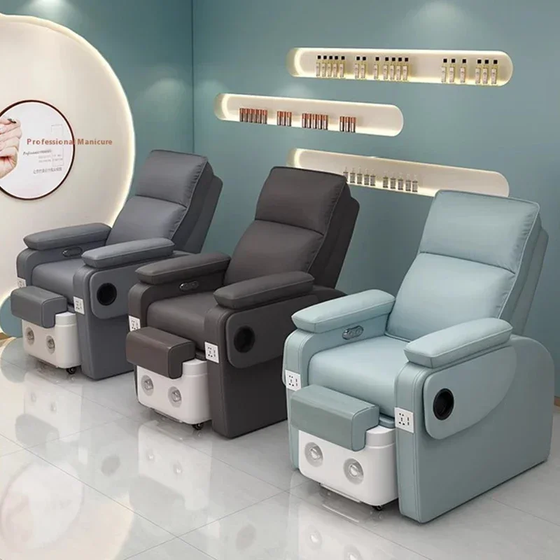 Стулья для педикюра салона ногтей водоструйная кресло маникюра светодиодная