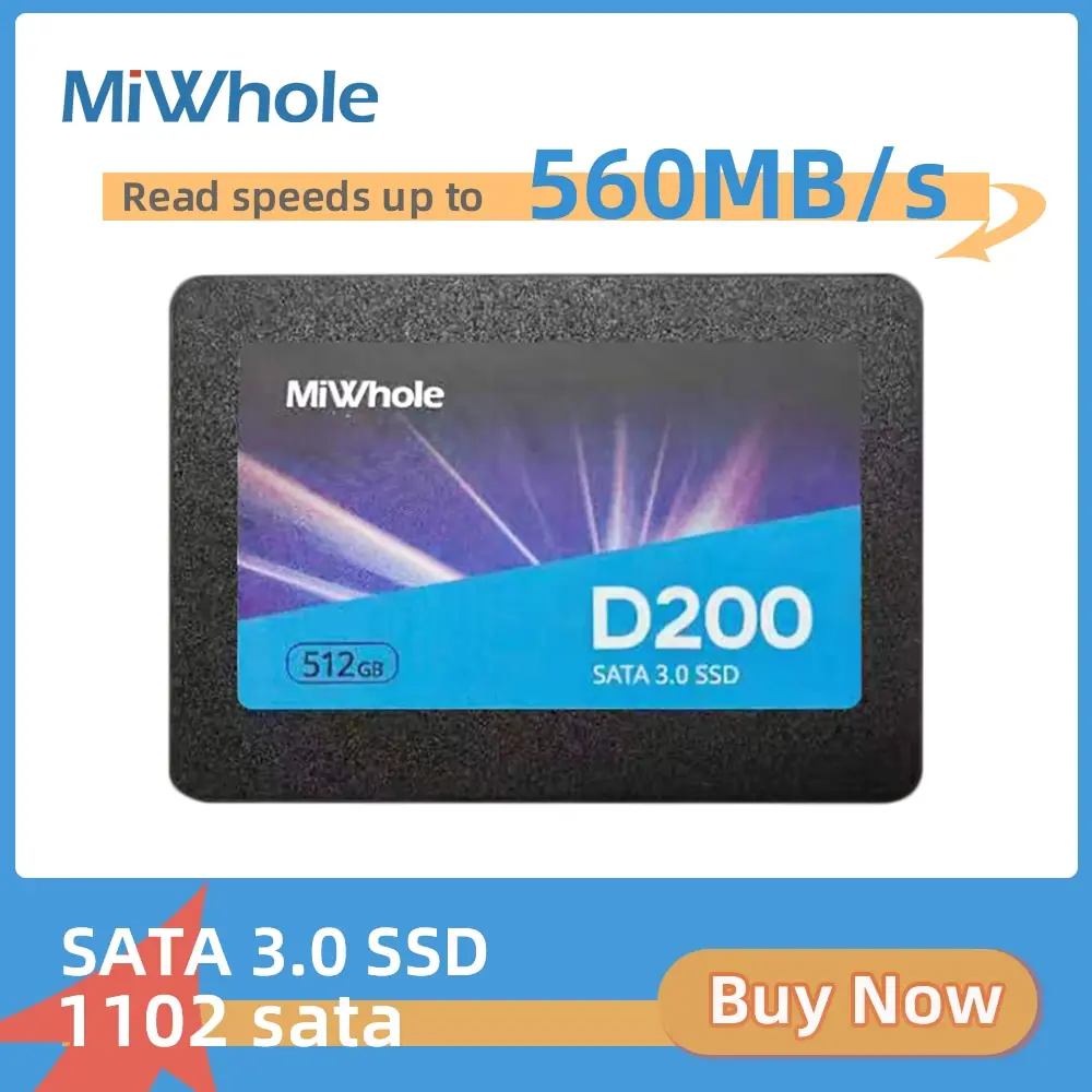 D200 Sata3 Ssd 512gb 1TB 2TB Hdd 2.5 Hard Disk Disc 2.5 Inte