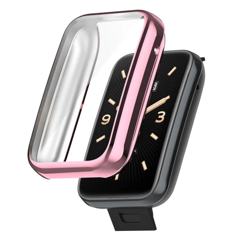 

For Xiaomi Mi Band 7 Pro Electroplating Protective Case For Xiaomi Mi Band 7 Pro All-Inclusive TPU Protective Case Shell