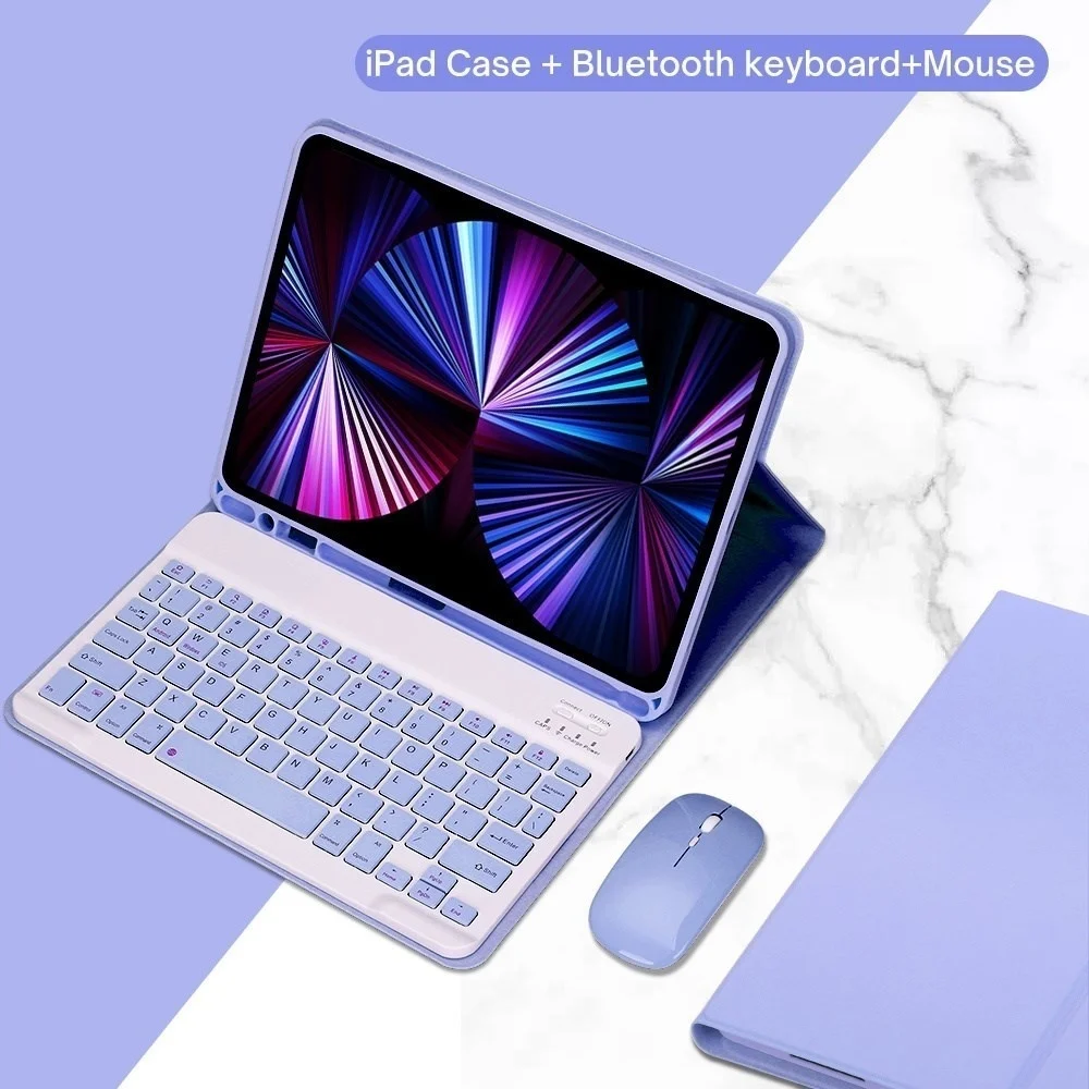 

For iPad Keyboard Case For iPad Pro 11 2021 2020 Air 4 Mini 6 10.2 9/8/7th 2018 2017 5 6th Pro 11 10.5 9.7 Air 3 2 Mini 4 5 Case