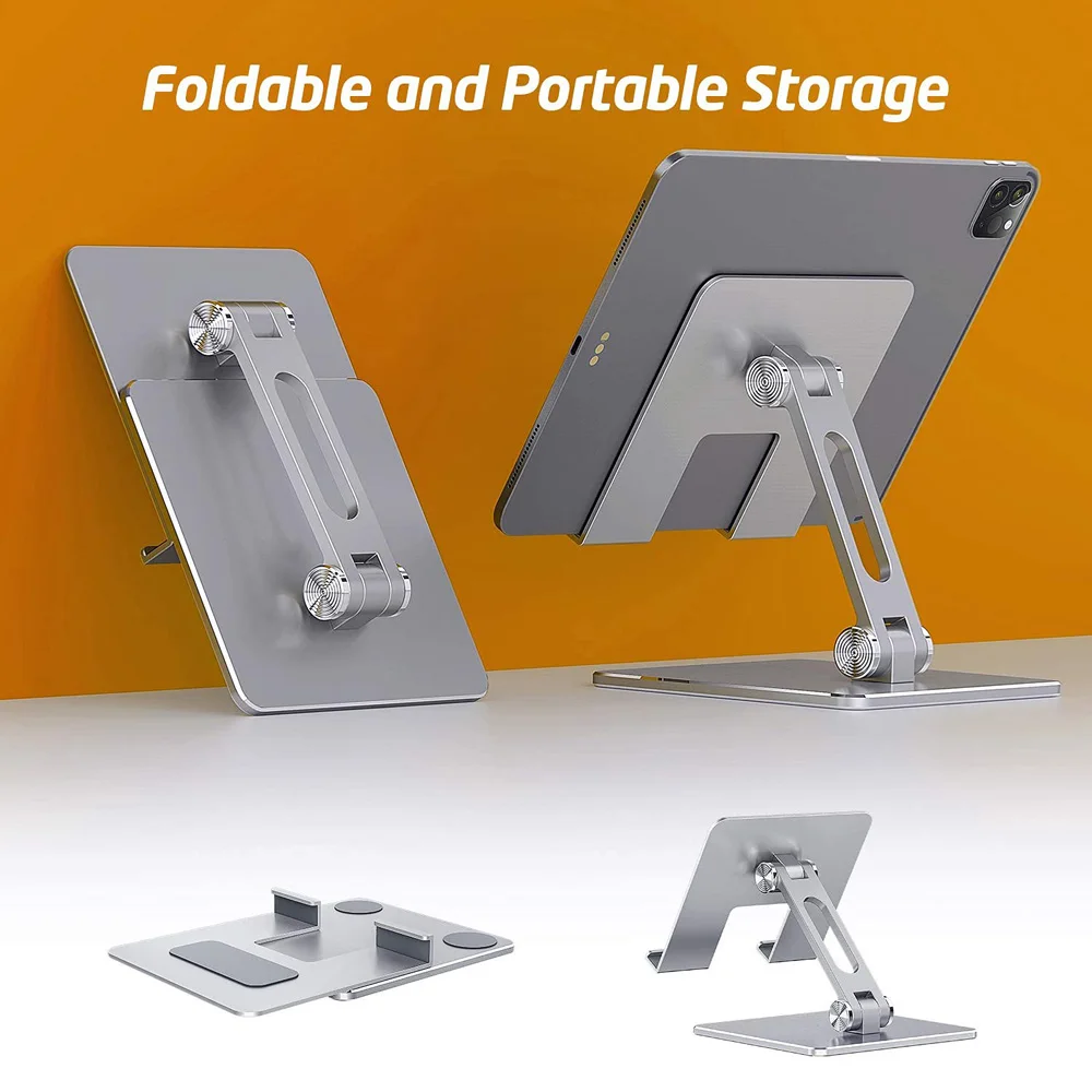 metal desktop tablet holder table cell foldable extend support desk mobile phone holder stand for iphone ipad adjustable free global shipping