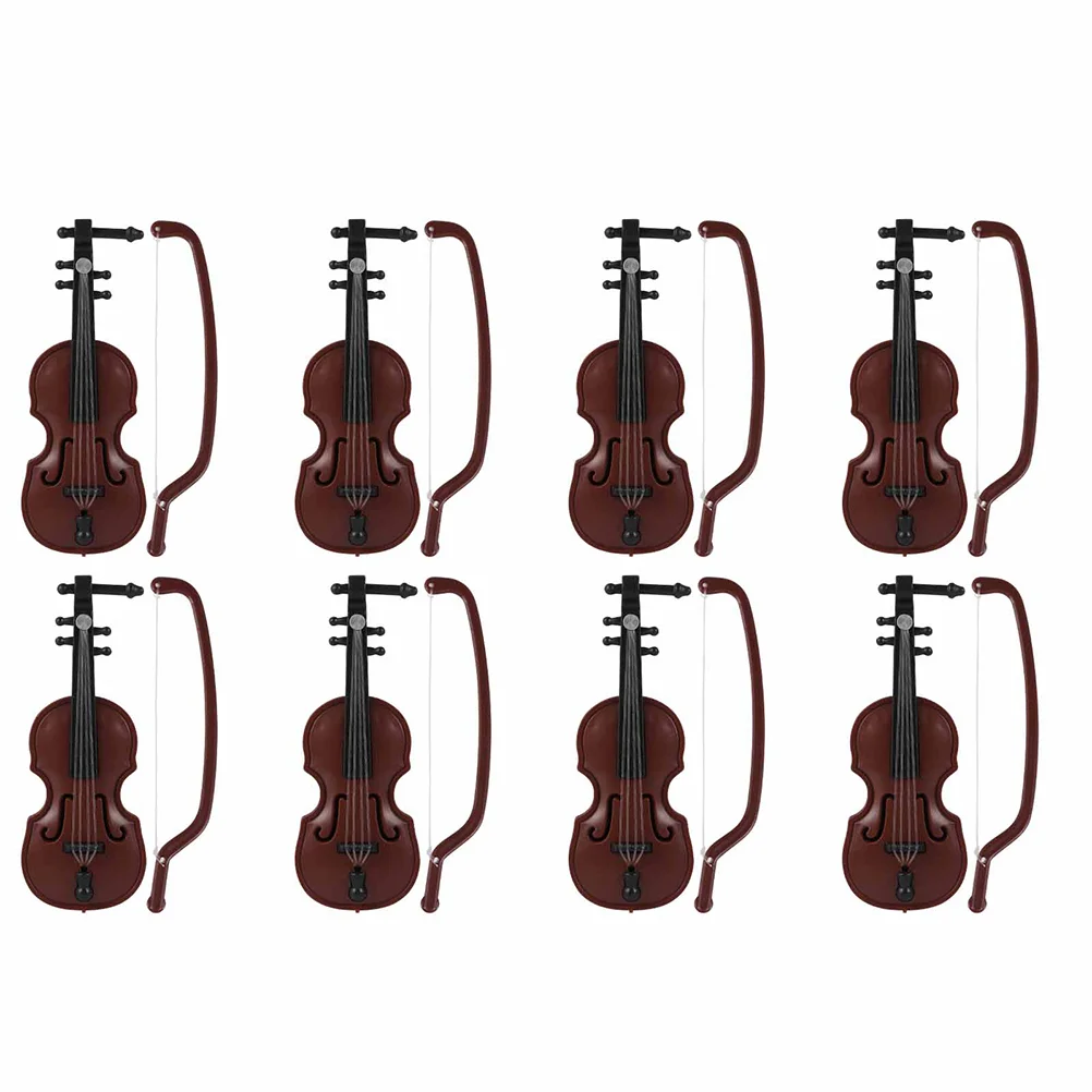 

Violin Mini Miniature Musical Accessories Instruments Smallest Instrument Toy Model Tiny Violins Things Worlds Furniture Kids