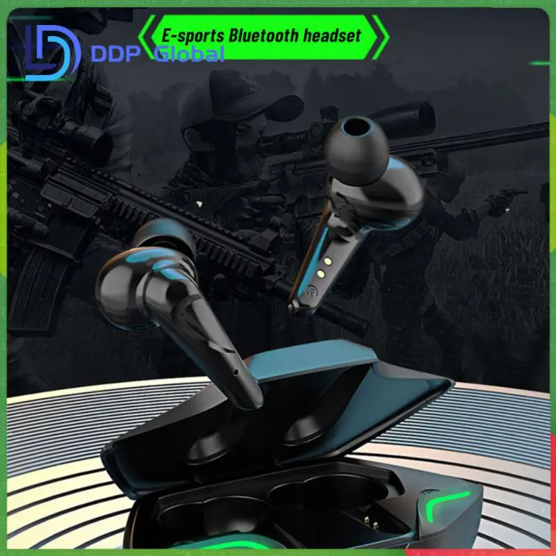 

Hifi Sound Quality Wireless Headset Stereo Sound Ultra Low Delay Headphones E-sports Hot Money 9d Surround