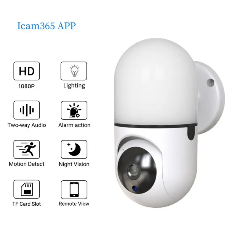 Уличная Беспроводная IP-камера видеонаблюдения 1080P Wi-Fi 4-кратное увеличение |