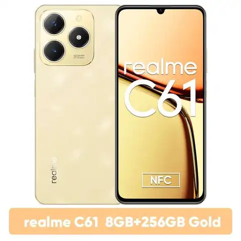 Смартфон Realme C61, 6/128ГБ, 8/128ГБ, 8/256ГБ, Б/у