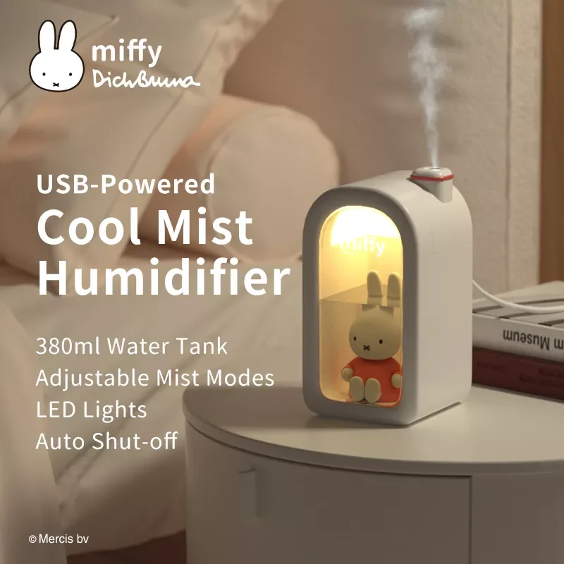 

X MIPOW 380ML Cool Mist Humidifier Cute With Night Light USB Portable Air Humidifier Freeshipping For Bedroom Home Gifts