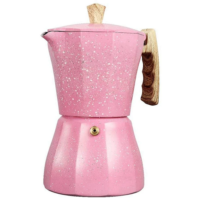

3X Stovetop Espresso Maker - Moka Pot Coffee Maker For Gas Or Electric Stove Top - 3 Cups Espresso Shot Maker