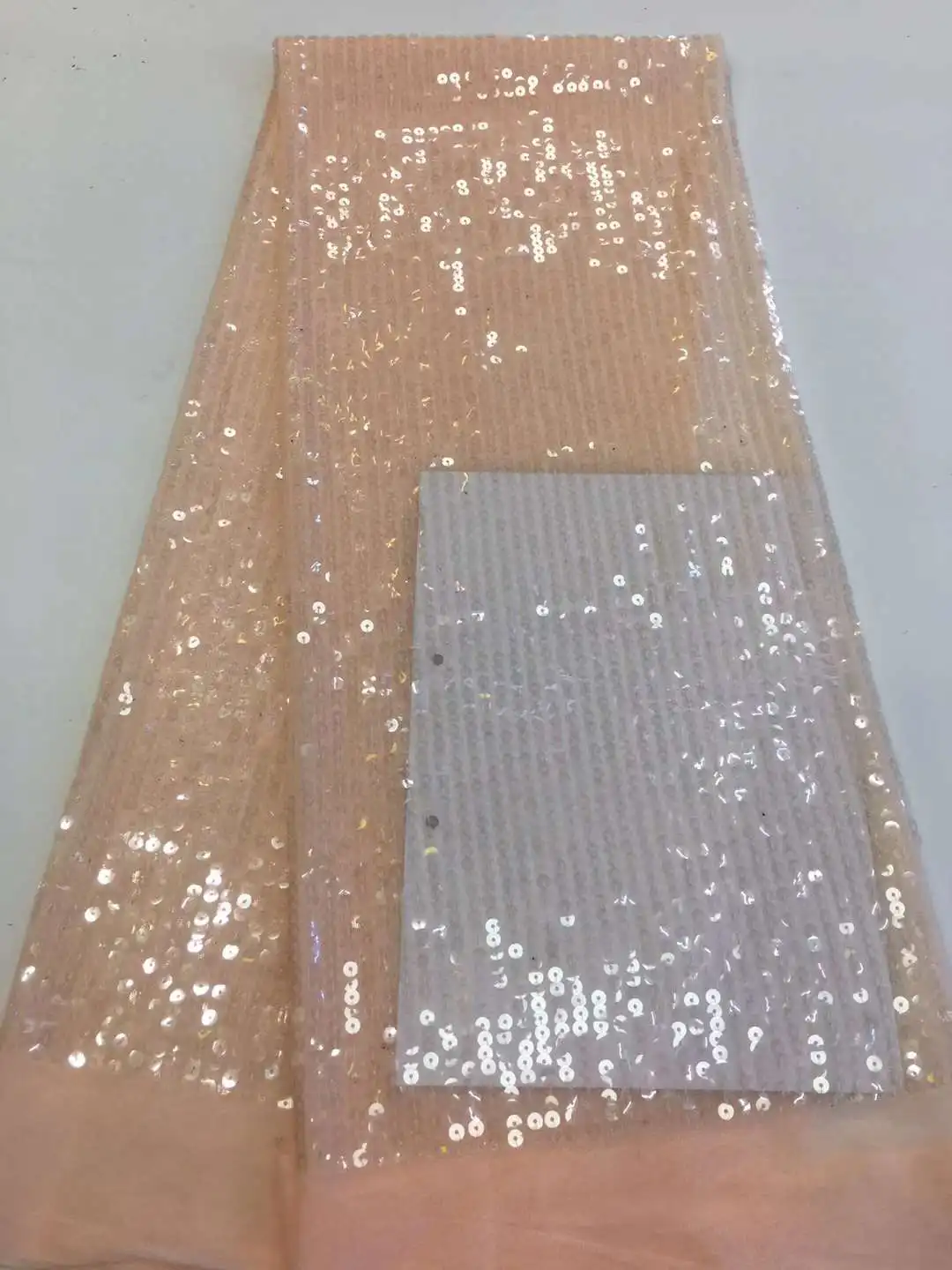 Тюлевая кружевная ткань в африканском стиле с блестками 2021 высококачественный