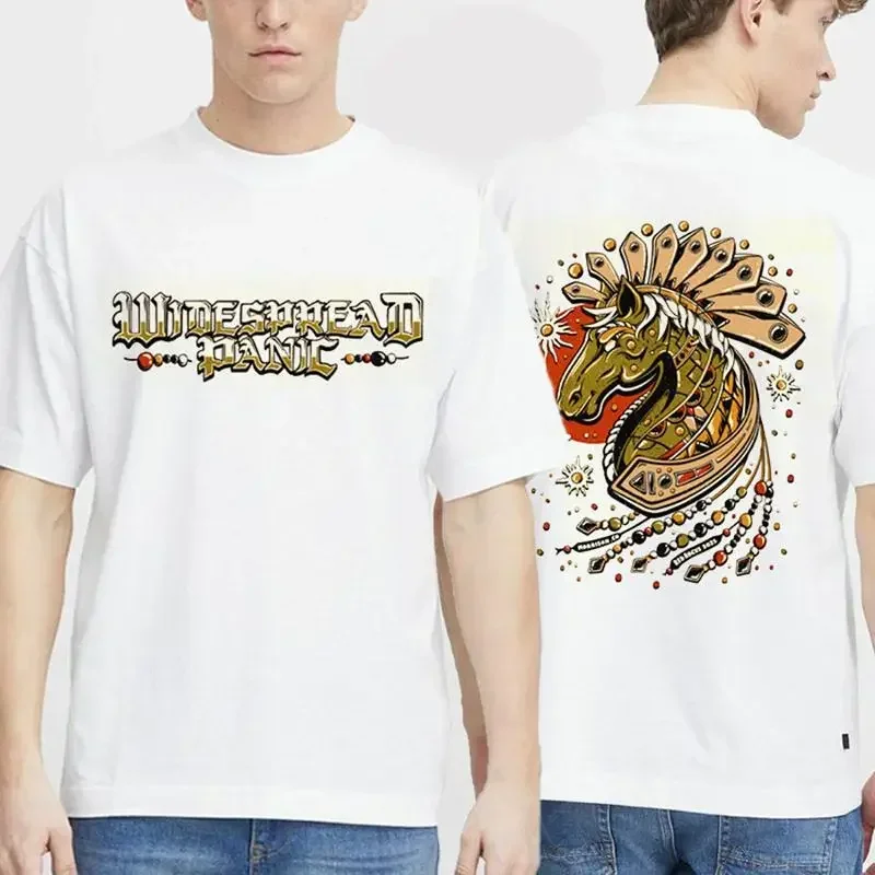 Фото Футболка Widespread Panic Red Rocks Merchandise с изображением Бронко, выступление 27-29 июня 2025 года в Red Rocks №1